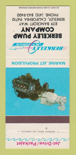 Copertina matchbook berkeley - copertina,